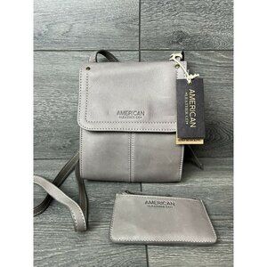 American Leather Co. Vintage Leather Crossbody - Kansas